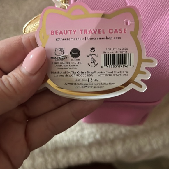 Hello Kitty Travel toiletry bag - Picture 6 of 6